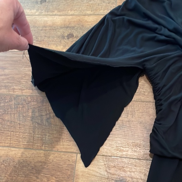 Boston Proper plunging neckline dress - Picture 7 of 8